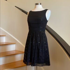 Elegant Black Sleeveless Dress